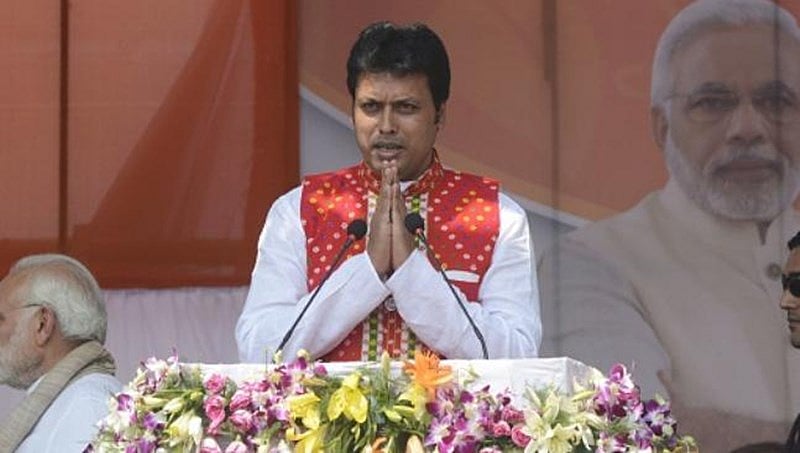 ತ್ರಿಪುರಾ: ಅಕ್ರಮ ವಲಸಿಗರನ್ನು ಗಡಿಪಾರು ಮಾಡುವ ಸೂಚನೆ ನೀಡಿದ ಸಿಎಂ ಬಿಪ್ಲಬ್ ದೇವ್