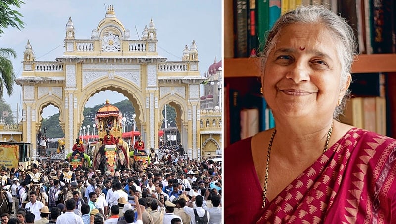 ವಿಶ್ವ ವಿಖ್ಯಾತ ಮೈಸೂರು ದಸರಾ ಮಹೋತ್ಸವಕ್ಕೆ ನಾಳೆ ಸುಧಾ ಮೂರ್ತಿ ಚಾಲನೆ
