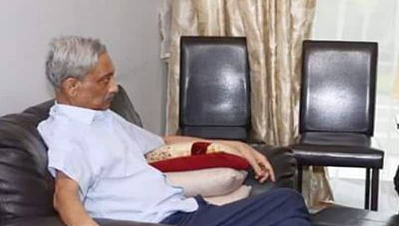 ಗೋವಾ: ಮುಖ್ಯಮಂತ್ರಿ ಮನೋಹರ್ ಪರಿಕ್ಕರ್ ಗೆ 'ನಿಯಮಿತ ತಪಾಸಣೆ'