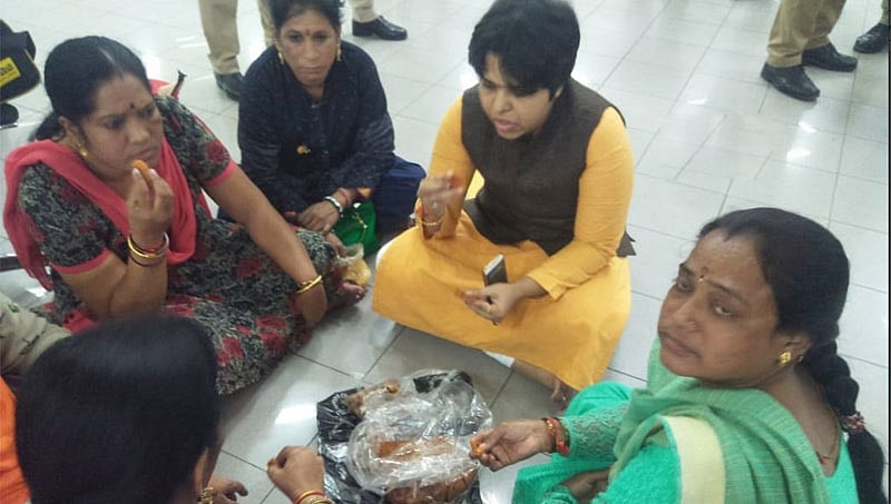 ಅಯ್ಯಪ್ಪನ ದರ್ಶನವಾಗದ ಹೊರತು ವಾಪಸ್ ತೆರಳುವ ಮಾತೇ ಇಲ್ಲ: ತೃಪ್ತಿ ದೇಸಾಯಿ