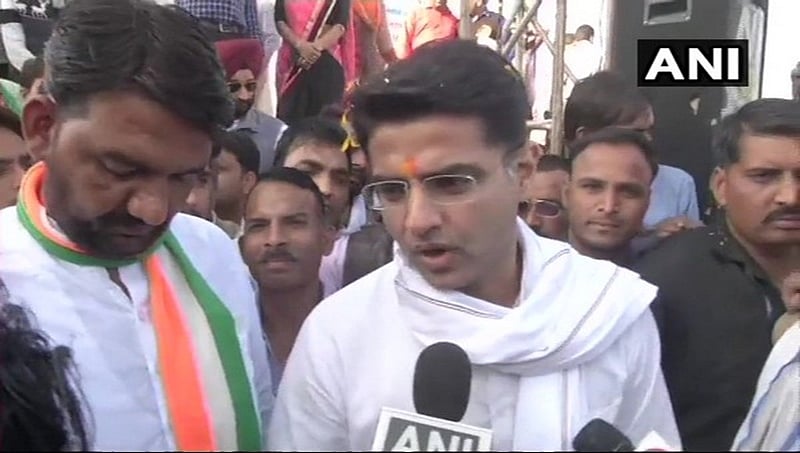 ಸೋನಿಯಾ ಕಾಂಗ್ರೆಸ್ಸಿನ ತಾಯಿ, ವಸುಂಧರಾ ರಾಜೆ ಹೇಳಿಕೆ ವಿರುದ್ಧ ಸಚಿನ್ ಪೈಲಟ್ ಕಿಡಿ