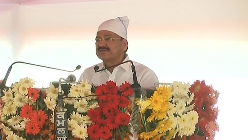 ಕರ್ತಾರ್ಪುರ ಕಾರಿಡಾರ್: ಶಂಕುಸ್ಥಾಪನೆ ನೆರವೇರಿಸಿದ ಉಪ ರಾಷ್ಟ್ರಪತಿ, ಪಂಜಾಬ್ ಸಿಎಂ