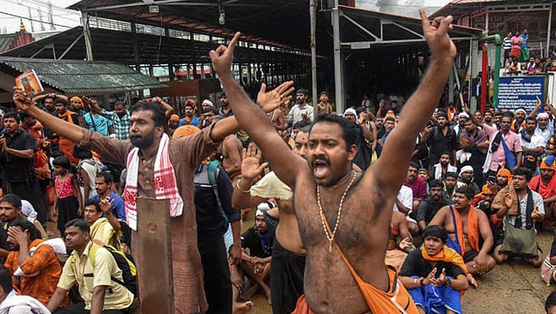 ಶಬರಿಮಲೆ ಪ್ರತಿಭಟನೆಯ ವೇದಿಕೆ ಅಲ್ಲ, ಇನ್ನಾವುದೇ ರೀತಿಯ ಪ್ರತಿಭಟನೆ ನಡೆಯಬಾರದು: ಕೇರಳ ಹೈಕೋರ್ಟ್