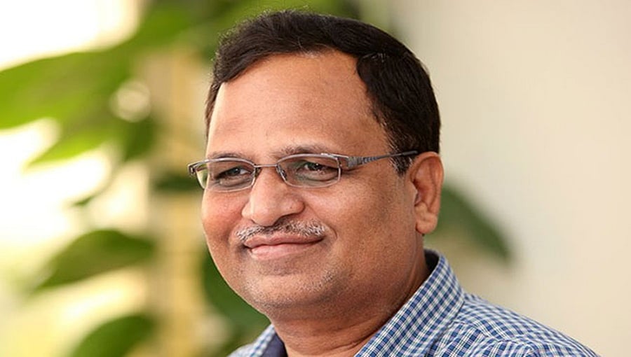 ದೆಹಲಿ ಮಂತ್ರಿ ಸತ್ಯೇಂದರ್ ಜೈನ್ ವಿರುದ್ಧ ಕಾನೂನು ಕ್ರಮಕ್ಕೆ ಕೇಂದ್ರ ಸರ್ಕಾರ ಅಸ್ತು