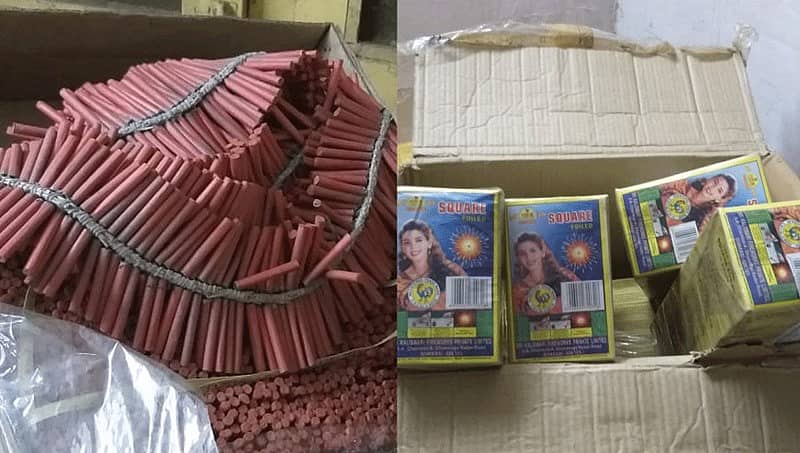 ದೀಪಾವಳಿಗೂ ಮುನ್ನ ದೆಹಲಿಯಲ್ಲಿ 640 ಕೆಜಿ ಪಟಾಕಿ ವಶ: ಪ್ರಕರಣ ದಾಖಲು