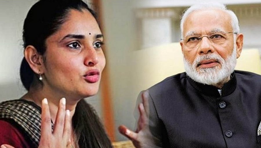 'ಬಿಜೆಪಿ ಮುಕ್ತ ಭಾರತ': ಪ್ರಧಾನಿ ಮೋದಿ ಟ್ವೀಟ್ ಬಳಸಿ ಬಿಜೆಪಿಯನ್ನು ಕುಟುಕಿದ ರಮ್ಯಾ