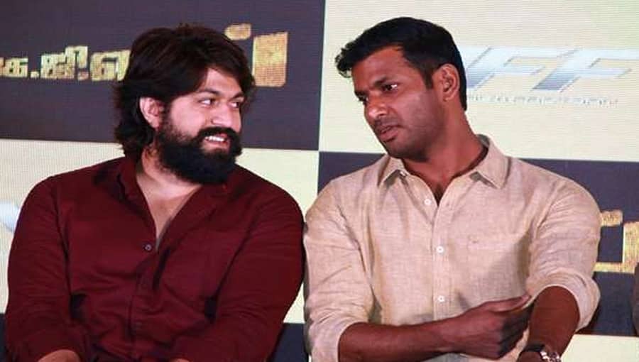 ಯಶ್ ಋಣ ತೀರಿಸುವ ಸೌಭಾಗ್ಯ ಕೆಜಿಎಫ್ ಚಿತ್ರದ ಮೂಲಕ ಸಿಕ್ಕಿದೆ: ತಮಿಳಿನ ನಟ ವಿಶಾಲ್
