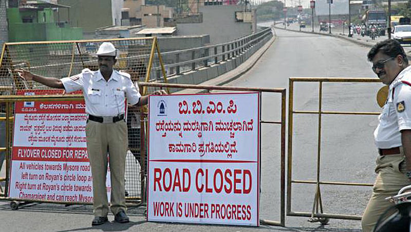 ಬೆಂಗಳೂರು: ತುರ್ತು ಕಾಮಗಾರಿ ಹಿನ್ನಲೆ, 4 ತಿಂಗಳ ಕಾಲ ಸಿರ್ಸಿ ರಸ್ತೆ ಮೇಲ್ಸೇತುವೆ ಬಂದ್!