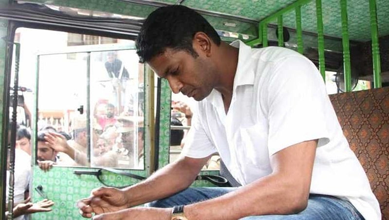 ತಮಿಳು ನಿರ್ಮಾಪಕರ ಸಂಘ ಕಚೇರಿಗೆ ನುಗ್ಗಲು ಯತ್ನ: ನಟ ವಿಶಾಲ್ ಬಂಧನ