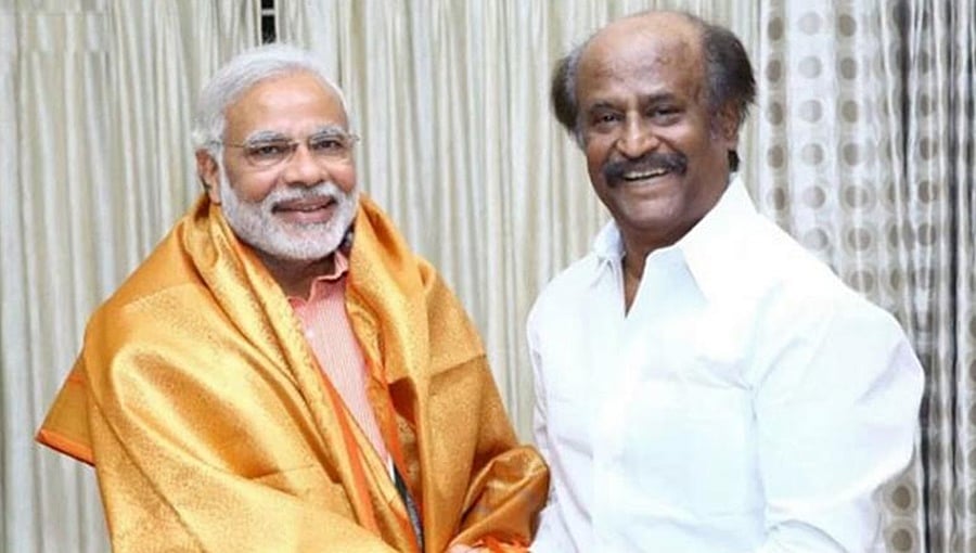 ಬಿಜೆಪಿಯತ್ತ ರಜನಿ? ಒಳ್ಳೆಯದನ್ನು ಮಾಡಲು ಪ್ರಧಾನಿ ಮೋದಿ ಸರ್ವ ಪ್ರಯತ್ನ ಅಂದ್ರು ಸೂಪರ್ ಸ್ಟಾರ್!