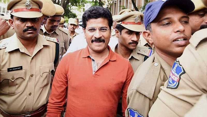 ಕೆಸಿಆರ್ ರ್ಯಾಲಿ: ತೆಲಂಗಾಣ ಕಾಂಗ್ರೆಸ್ ಮುಖ್ಯಸ್ಥ ರೇವಂತ್ ರೆಡ್ಡಿ ಬಂಧನ