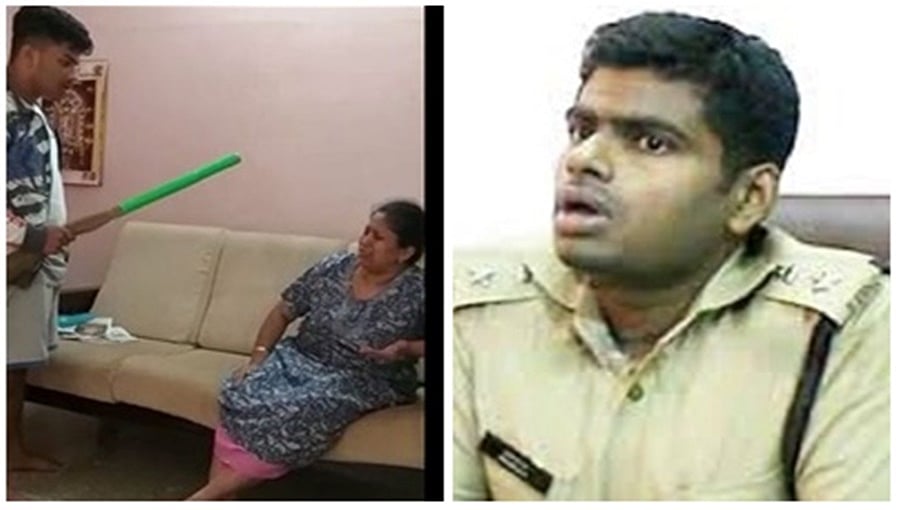 ಹೆತ್ತ ತಾಯಿಗೆ ಪೊರಕೆಯಲ್ಲಿ ಹೊಡೆದ ಮಗನಿಗೆ 'ಪಾಠ' ಕಲಿಸಲು ಡಿಸಿಪಿ ಅಣ್ಣಾಮಲೈ ಮುಂದು!