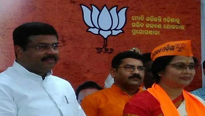'ಕೈ' ಬಿಟ್ಟು ಕಮಲ ಹಿಡಿದ ನಟಿ ಅಪರಾಜಿತಾ ಮೊಹಂತಿ
