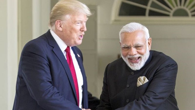 'ಪ್ರಧಾನಿ ಮೋದಿ ಸುಂದರ ವ್ಯಕ್ತಿ'; ಮತ್ತೆ ಮೋದಿ ಶೈಲಿ ಅನುಕರಿಸಿದ ಅಮೆರಿಕ ಅಧ್ಯಕ್ಷ ಟ್ರಂಪ್