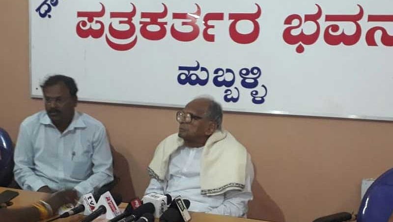 ಮಹದಾಯಿ ವಿವಾದ ಬಗೆಹರಿಸುವುದು ಕೇಂದ್ರಕ್ಕೆ ಕಷ್ಟವೇನಲ್ಲ: ಪಾಟೀಲ್ ಪುಟ್ಟಪ್ಪ