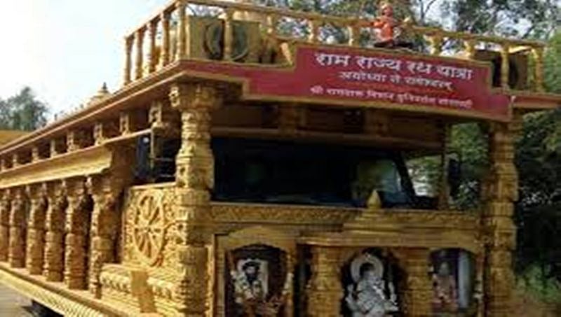 ಪ್ರತಿಭಟನೆ ನಡುವೆಯೂ ಮಧುರೈ ತಲುಪಿದ ರಾಮ ರಾಜ್ಯ ರಥ ಯಾತ್ರೆ'