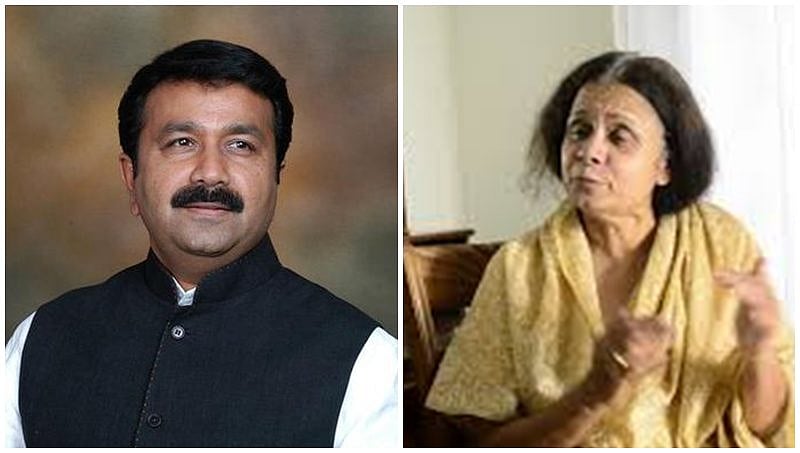 ಶಾಂತಿನಗರದಲ್ಲಿ ಹ್ಯಾರಿಸ್ ವಿರುದ್ಧ ನಿವೃತ್ತ ಐಎಎಸ್ ಅಧಿಕಾರಿ ರೇಣುಕಾ ವಿಶ್ವನಾಥನ್ ಸ್ಪರ್ಧೆ