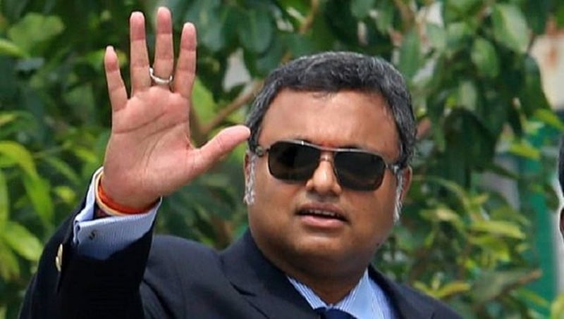 ಐಎನ್ಎಕ್ಸ್ ಮೀಡಿಯಾ ಪ್ರಕರಣ: ಕಾರ್ತಿಕ್ ಚಿದಂಬರಂಗೆ ಷರತ್ತುಬದ್ಧ ಜಾಮೀನು