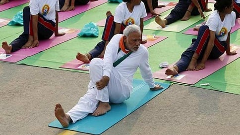 ಯೋಗ ಟೀಚರ್ ಆದ ಪ್ರಧಾನಿ ಮೋದಿ, ತ್ರಿಡಿ ವಿಡಿಯೊ ಮೂಲಕ ಆಸನಗಳ ಪಾಠ