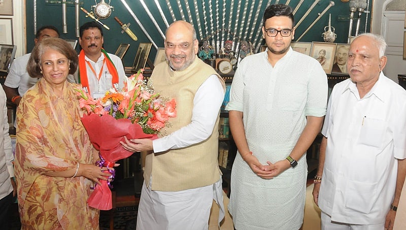 ಮೈಸೂರು ರಾಜವಂಶಸ್ಥರೊಂದಿಗೆ ಮಾತುಕತೆಯ ವಿವರ ನೀಡಲು ಅಮಿತ್ ಶಾ ನಕಾರ