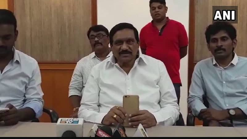 ಕರ್ನಾಟಕದ ತೆಲುಗು ಪ್ರಜೆಗಳು ಮೋದಿ ಪಕ್ಷಕ್ಕೆ ಮತಹಾಕಬಾರದು: ಆಂಧ್ರ ಡಿಸಿಎಂ ಕೆಇ ಕೃಷ್ಣಮೂರ್ತಿ