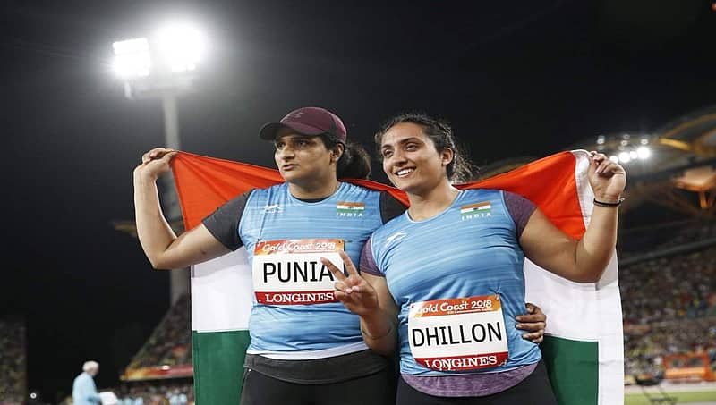 ಕಾಮನ್ ವೆಲ್ತ್ ಕ್ರೀಡಾಕೂಟ: ಡಿಸ್ಕಸ್ ಥ್ರೋ ನಲ್ಲಿ ಸೀಮಾ ಪುನಿಯಾಗೆ ಬೆಳ್ಳಿ, ನವ್ಜೀತ್ ಕೌರ್ ಧಿಲ್ಲೊನ್ ಗೆ ಕಂಚು
