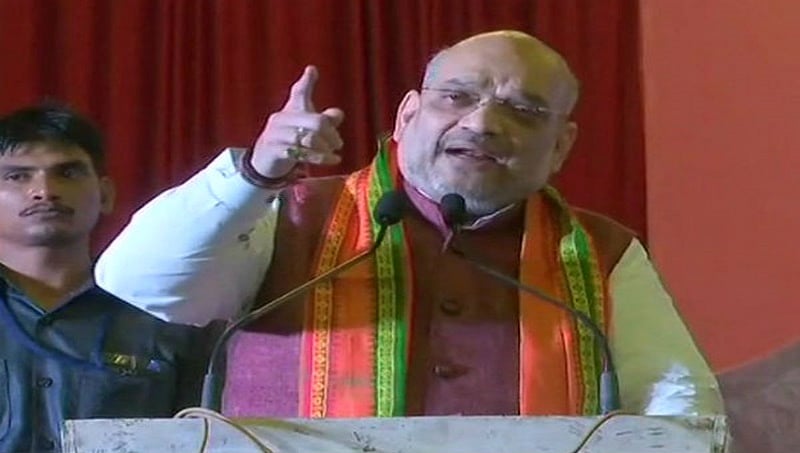ಬೆಂಗಳೂರಿನಲ್ಲಿ ಅಮಿತ್ ಶಾ: ಬಸವೇಶ್ವರ ಪ್ರತಿಮೆಗೆ ಮಾಲಾರ್ಪಣೆ