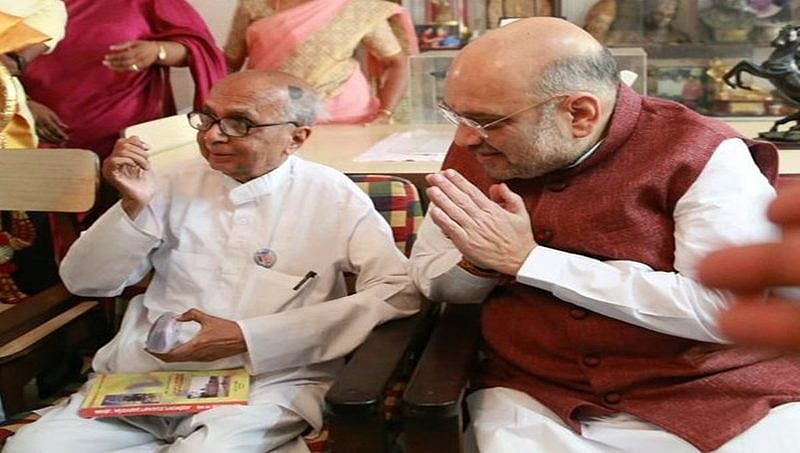 ಬಿಜೆಪಿ ಚುನಾವಣಾ ಪ್ರಣಾಳಿಕೆ: ಸಾಹಿತಿಗಳ ಭೇಟಿ ಮಾಡಿ ಸಲಹೆ ಪಡೆದ ಅಮಿತ್ ಶಾ