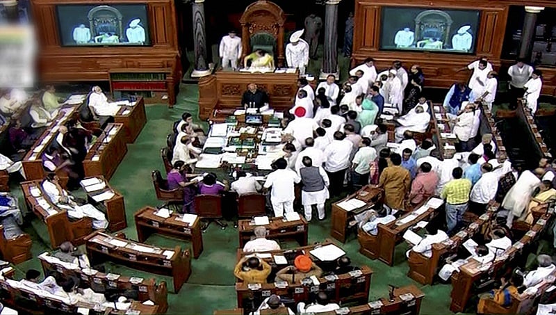 ಸದನದಲ್ಲಿ ಕಾವೇರಿ ಗದ್ದಲ: ಲೋಕಸಭೆ ಕಲಾಪ ನಾಳೆಗೆ ಮುಂದೂಡಿಕೆ