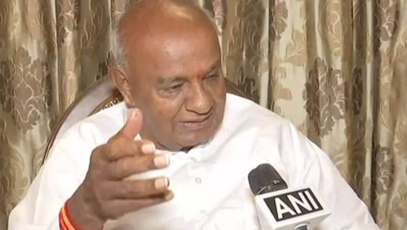 ಯಾವುದೇ ಪರಿಸ್ಥಿತಿಯಲ್ಲೂ ಬಿಜೆಪಿ ಜತೆ ಸರ್ಕಾರ ರಚಿಸುವುದಿಲ್ಲ: ದೇವೇಗೌಡ