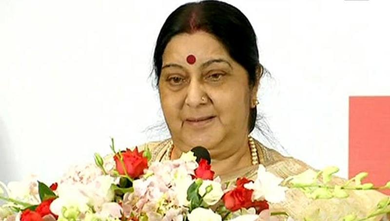 ಉಭಯ ರಾಷ್ಟ್ರಗಳ ಸಂಬಂಧ ವೃದ್ಧಿಗೆ ಭಾರತ-ಚೀನಾ ಪರಸ್ಪರರ ಭಾಷೆ ಕಲಿಯಬೇಕು; ಸುಷ್ಮಾ ಸ್ವರಾಜ್