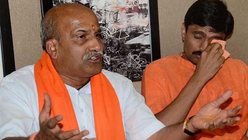 ಬಿಜೆಪಿಯದ್ದು ಡೋಂಗಿ ಹಿಂದುತ್ವ, ಶಿವಸೇನೆಯಿಂದ ಚುನಾವಣೆಗೆ ಸ್ಪರ್ಧೆ: ಪ್ರಮೋದ್ ಮುತಾಲಿಕ್