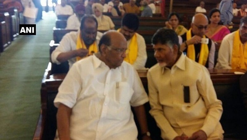 ಆಂಧ್ರಕ್ಕೆ ವಿಶೇಷ ಸ್ಥಾನಮಾನ: ಸಂಸತ್ ನಾಯಕರನ್ನು ಭೇಟಿ ಮಾಡಿದ ಚಂದ್ರಬಾಬು ನಾಯ್ಡು