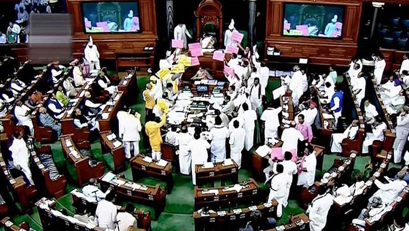 ಗದ್ದಲಕ್ಕೆ ಸಂಸತ್ ಕಲಾಪ ಬಲಿ: ವೇತನ ಪಡೆಯದಿರಲು ಎನ್ ಡಿಎ ಸಂಸದರ ನಿರ್ಧಾರ