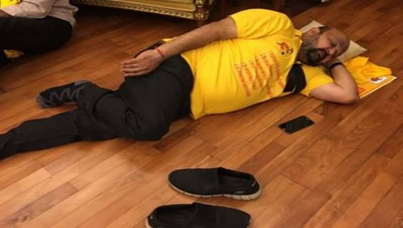 ಲೋಕಸಭಾ ಸ್ಪೀಕರ್ ಕಚೇರಿ ಮುಂಭಾಗ ಟಿಡಿಪಿ ಸಂಸದನಿಂದ ಧರಣಿ
