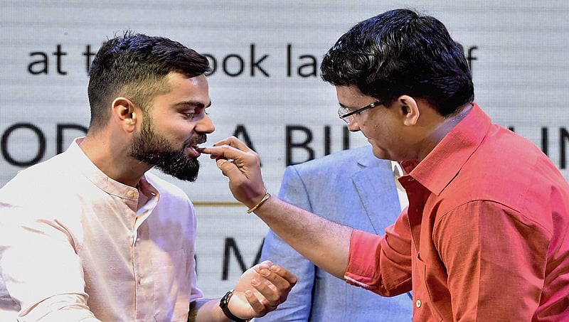 ಭಾರತ ವಿಶ್ವಕಪ್ ಗೆದ್ದರೆ ವಿರಾಟ್ ಕೊಹ್ಲಿ ಆಕ್ಸ್ಫರ್ಡ್ ಬೀದಿಗಳಲ್ಲಿ ಶರ್ಟ್ ಬಿಚ್ಚಿ ಓಡುತ್ತಾರೆ: ಸೌರವ್ ಗಂಗೂಲಿ