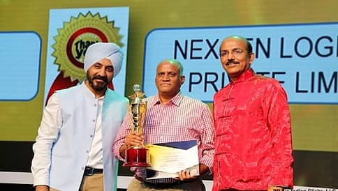 'ಗರುಡವೇಗ'ಗೆ ಡಿಹೆಚ್‏ಎಲ್ ಗೋಲ್ಡ್ ಪಾರ್ಟ್ನರ್ ಪ್ರಶಸ್ತಿ