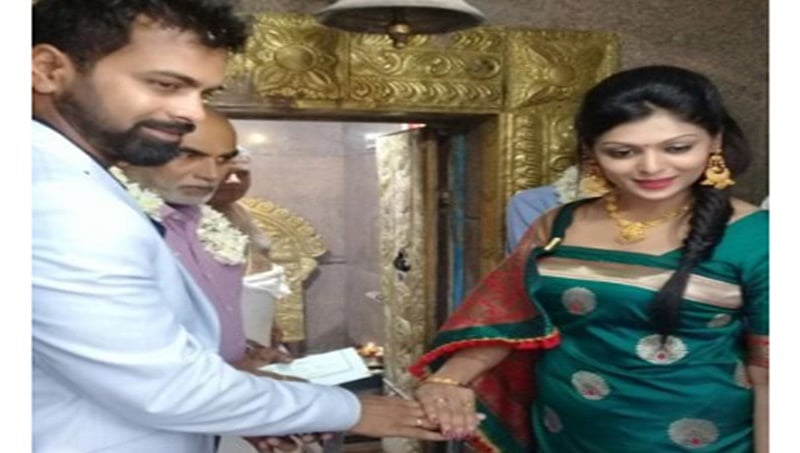 ನಟಿ ಅನು ಮಾಳೇಟಿರ ಜೊತೆ ಕ್ರಿಕೆಟಿಗ ಎನ್ ಸಿ ಅಯ್ಯಪ್ಪ ನಿಶ್ಚಿತಾರ್ಥ