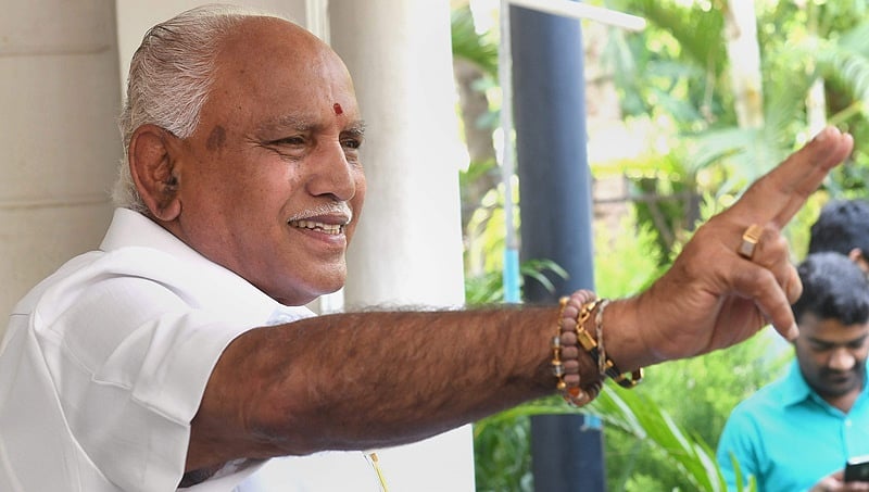 ಅಕ್ಕಿ ಗಿರಣಿ ಗುಮಾಸ್ತನಿಂದ ಕರ್ನಾಟಕ ಸಿಎಂ ಹುದ್ದೆಯವರೆಗೆ: ಬಿಎಸ್ ವೈ ರಾಜಕೀಯ ಪಯಣ