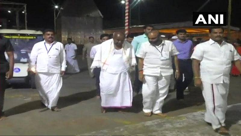 ಮಾಜಿ ಪ್ರಧಾನಿಗೆ 86ನೇ ಜನ್ಮದಿನದ ಸಂಭ್ರಮ: ತಿರುಪತಿಯಲ್ಲಿ ಪೂಜೆ ಸಲ್ಲಿಸಿದ ಹೆಚ್.ಡಿ. ದೇವೇಗೌಡ