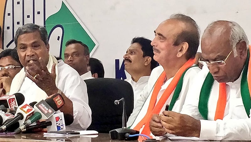 ಕಾಂಗ್ರೆಸ್ ಶಾಸಕ ಆನಂದ್ ಸಿಂಗ್ ಬಿಜೆಪಿ ಹಿಡಿತದಲ್ಲಿ, ಖಂಡಿತ ನಮಗೆ ಬೆಂಬಲ ಕೊಡುತ್ತಾರೆ: ಸಿದ್ದರಾಮಯ್ಯ