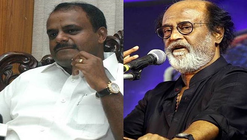 ಕಾವೇರಿ ನೀರು ಕೇಳಿದ ರಜನಿಕಾಂತ್ ಗೆ ತಕ್ಕ ಉತ್ತರ ನೀಡಿದ ಕುಮಾರಸ್ವಾಮಿ