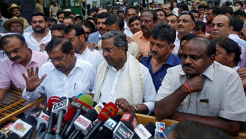 ಆರ್.ಆರ್.ನಗರ, ಜಯನಗರ ಚುನಾವಣೆ: ಹೆಚ್'ಡಿಕೆ, ಡಿಕೆಶಿ ಸಂಧಾನ ಸಭೆ ವಿಫಲ