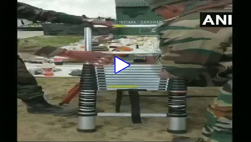 'ಖತರ್ನಾಕ್ ಉಗ್ರರು'; ಗಡಿ ದಾಟಲು ಬಳಸಿರುವ ಸಾಧನವೇನು ನೋಡಿ!