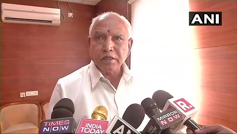 ಕುಮಾರಸ್ವಾಮಿ ಸಿಎಂ ಆಗಿರುವುದು ಕನ್ನಡ ಜನರ ಸೇವೆಗೆ ಹೊರತು ಕಾಂಗ್ರೆಸ್ ಸೇವೆಗಾಗಿ ಅಲ್ಲ: ಬಿಎಸ್ ವೈ