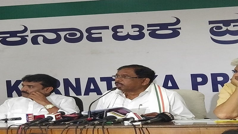 ಆಧಾರವಿಲ್ಲದ ಆರೋಪದ ಮೂಲಕ ಮೋದಿ, ಬಿಜೆಪಿ ಬೆಂಗಳೂರು ಜನತೆಗೆ ಅಪಮಾನ - ಡಾ. ಜಿ. ಪರಮೇಶ್ವರ್