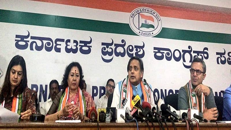 ಜನರ ಮನಸ್ಸಿನಲ್ಲಿ ಯಡಿಯೂರಪ್ಪ, ರೆಡ್ಡಿ ಸಹೋದರರು ಮೋಸ್ಟ್ ವಾಂಟೆಡ್ ಪಟ್ಟಿಯಲ್ಲಿ: ಶಶಿ ತರೂರ್