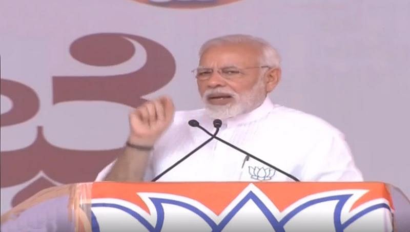 ಕಾಂಗ್ರೆಸ್ 6 ರೋಗಗಳಿಂದ ಬಳಲುತ್ತಿದ್ದು, ವೈರಸ್'ನ್ನು ಎಲ್ಲೆಡೆ ಹರಡುತ್ತಿದೆ: ಪ್ರಧಾನಿ ಮೋದಿ