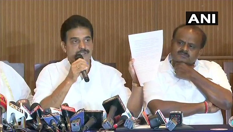 ಹಣಕಾಸು, ಅಬಕಾರಿ, ಇಂಧನ, ಪಿಡಬ್ಲ್ಯೂಡಿ, ಜೆಡಿಎಸ್ ಗೆ, ಗೃಹ, ನೀರಾವರಿ, ಕೃಷಿ ಕಾಂಗ್ರೆಸ್ ಪಾಲು