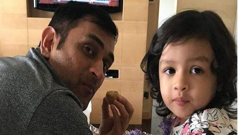ಮಗಳು ಝೀವಾ ನನ್ನನ್ನು ಒಬ್ಬ ವ್ಯಕ್ತಿಯನ್ನಾಗಿ ಬದಲಿಸಿದಳು: ಎಂಎಸ್ ಧೋನಿ